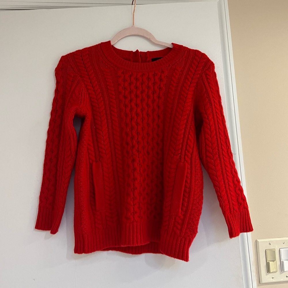 J.Crew red sweater